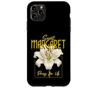 Sainte Marguerite-Marie d'Écosse, Lily Purity, Sainte catholique Coque pour iPhone 11 Pro Max
