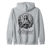 Sainte Marie bénie au-delà de la mesure chrétienne femmes filles enfants Sweat à Capuche