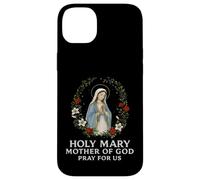 Sainte Marie Mère de Dieu Priez pour Nous Prière catholique Coque pour iPhone 14 Plus