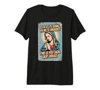 Sainte Marie, Santa Maria, Motivation de rééducation T-Shirt Haut de Gamme