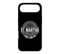 Sainte Marthe patronne de l'hospitalité Dévotion catholique Coque pour iPhone Air