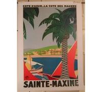 Sainte Maxime - 50x70 cm - AFFICHE / POSTER G