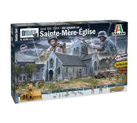 Italeri 6199 1:72 Battle of Normandy St.-Mère-Église - Modélisme, kit de construction, modélisme, bricolage, loisirs, collage, kit en plastique, fidèle aux détails