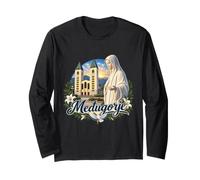 Sainte Mère Marie - Souvenir catholique de Medjugorje Manche Longue