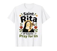 Sainte Rita de Cascia Patron catholique de l'Impossible T-Shirt