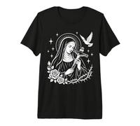 Sainte Rita de Cascia Patron catholique de l'Impossible T-Shirt Haut de Gamme
