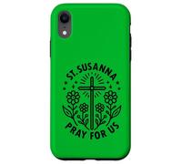 Sainte Suzanne, priez pour Nous, Filles catholiques, Confirmation Coque pour iPhone XR