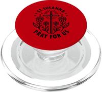 Sainte Suzanne, priez pour Nous, Filles catholiques, Confirmation PopSockets PopGrip pour MagSafe
