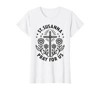 Sainte Suzanne, priez pour Nous, Filles catholiques, Confirmation T-Shirt