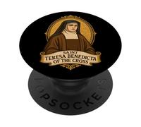 Sainte Thérèse Benoîte de la Croix Catholique Sainte Edith Stein PopSockets PopGrip Adhésif