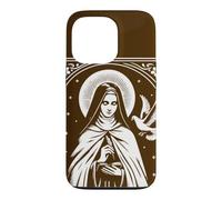 Sainte Thérèse d'Avila Château intérieur Saint Patron catholique Coque pour iPhone 13 Pro