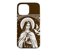 Sainte Thérèse d'Avila Château intérieur Saint Patron catholique Coque pour iPhone 13 Pro Max