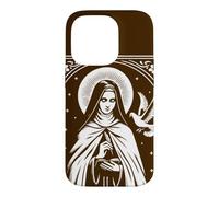 Sainte Thérèse d'Avila Château intérieur Saint Patron catholique Coque pour iPhone 14 Pro