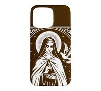 Sainte Thérèse d'Avila Château intérieur Saint Patron catholique Coque pour iPhone 15 Pro Max