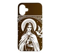Sainte Thérèse d'Avila Château intérieur Saint Patron catholique Coque pour iPhone 16 Plus
