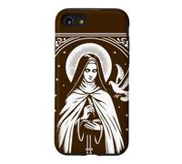 Sainte Thérèse d'Avila Château intérieur Saint Patron catholique Coque pour iPhone SE (2020) / 7/8