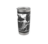 Sainte Thérèse d'Avila Château intérieur Saint patron catholique Gobelet isotherme en acier inoxydable double paroi