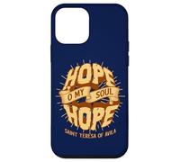 Sainte Thérèse d'Avila Citations Hope O My Soul Catholic Saint Coque pour iPhone 12 Mini