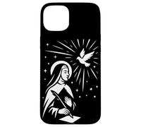 Sainte Thérèse d'Avila Confirmation Catholiques Saint-Esprit Coque pour iPhone 15 Plus