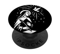 Sainte Thérèse d'Avila Confirmation Catholiques Saint-Esprit PopSockets PopGrip Adhésif
