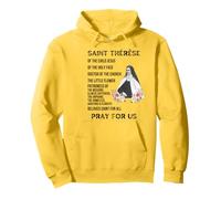 Sainte Thérèse de l'enfant Jésus, Petite Fleur, Sainte catholique Sweat à Capuche