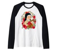 Sainte Thérèse de Lisieux Kids Petite Fleur Rose Catholique Sainte Manche Raglan