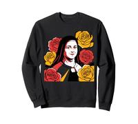 Sainte Thérèse de Lisieux La Petite Fleur Sainte Catholique Sainte Sweatshirt