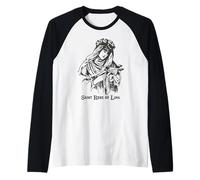 Saints catholiques Saints Saints Saints Saints Vintage Patron de Saint Jardins Manche Raglan