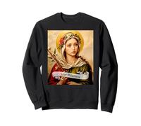 Saints catholiques | St Philomena | Cadeau Religieux pour Femme Sweatshirt