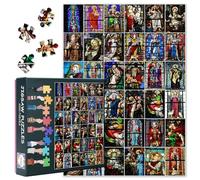 Saints dans la Religion Puzzles 1000 Pièces, Puzzle Adulte, Jésus-Christ 1000 Pièces Puzzles pour Adultes, 70x50cm Puzzle Impossible Jeu d'adresse pour Toute la Famille