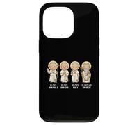 Saints du Pape catholique Enfants Foi Sainte Coque pour iPhone 13 Pro