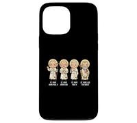 Saints du Pape catholique Enfants Foi Sainte Coque pour iPhone 13 Pro Max