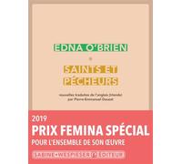 Saints et pécheurs - Edna O'Brien - Sabine Wespieser Eds - broché - Roman