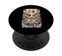 Saints patrons catholiques Religieux latins PopSockets PopGrip Adhésif