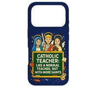 Saints patrons de l'école des Enseignants catholiques Coque pour iPhone 17 Pro