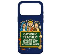 Saints patrons de l'école des Enseignants catholiques Coque pour iPhone 17 Pro Max