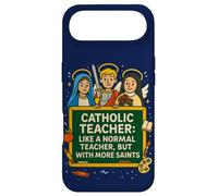 Saints patrons de l'école des Enseignants catholiques Coque pour iPhone Air
