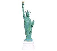 SAINWORDS Statue de la Liberté - Souvenirs de la Ville de New York - Cadeaux - Décoration d'intérieur Moderne pour Salon, bibliothèque, Armoire, Table, extérieur - Sculpture de Jardin (37,6 cm)