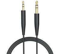 Jack stéréo Câbles cordons de remplacement pour Bose On-Ear 2/OE2/OE2i/Qc25/Qc35/SoundLink/SoundTrue casque noir