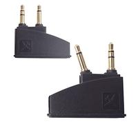 Saipomor Lot de 2 adaptateurs QC35 II pour avion audio stéréo compatibles avec les casques Bose QuietComfort 2 QC3 QC15 QC25 QC35 QC45 SoundLink SoundLinkII AE2 AE2i AE2W