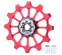 Saipor 12T Dérailleur arrière de vélo en céramique avec poulie pour vélo VTT vélo de Course