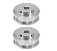 Saipor 2PCS GT2 Poulies de Courroie Alliage d'aluminium GT2 Poulie de Courroie de Distribution Poulie à Dent pour Imprimante 3D Courroie de Distribution 6 mm Largeur Ceinture (60 Dents 8mm Alésage)