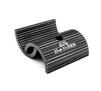 Saipor Lot de 2 guidons de vélo Shim Spacer Bike Potence Shims Adaptateur de guidon de vélo Rondelles en alliage d'aluminium 25,4 à 31,8 mm