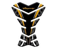 SAIQIAFC Autocollants réservoir Moto pour Honda Varadero XL 125 250 1000 3D Tank Pad Fishbone Protection autocollant-12 Gold