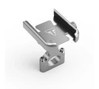 SAIQIAFC Support de téléphone pour Moto Guidon Support GPS pour Triumph Speed Four 600 Speed Triple R RS S Twin SPEEDMASTER Aluminium CNC-Handlebar Silver