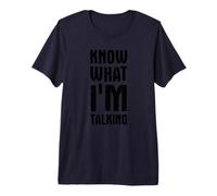 Sais de Quoi Je Parle T-Shirt Haut de Gamme