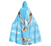 SAISAIXU Cape à capuche Seagulls In Flight - Unisexe, festive et amusante pour les fêtes à thème, Halloween et les occasions spéciales, taille unique.
