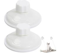 Saisie De Remplacement pour Le Hamac De Chat - Aspiration À Vide D'installation Facile | Correction De Vis PP 8,5 Cm Grip Solide, Support Stable Réutilisable pour La Perche De Fenêtre De Chat, 2 Pack