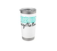 Saisissez le jour - Vivez la vie sans regrets Gobelet isotherme en acier inoxydable double paroi