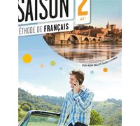 Saison 2 - Niv. A2+ - Livre + DVD-rom Cahier avec CD audio et DVD - Marie-Noëlle Cocton - Didier - Livre CD - Méthode de langue CD